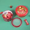 Christmas Gift Box Metal Tin Candy Cookie Packaging Box Containers Kids New Year Gift Decor Xmas Party Supplies Navidad