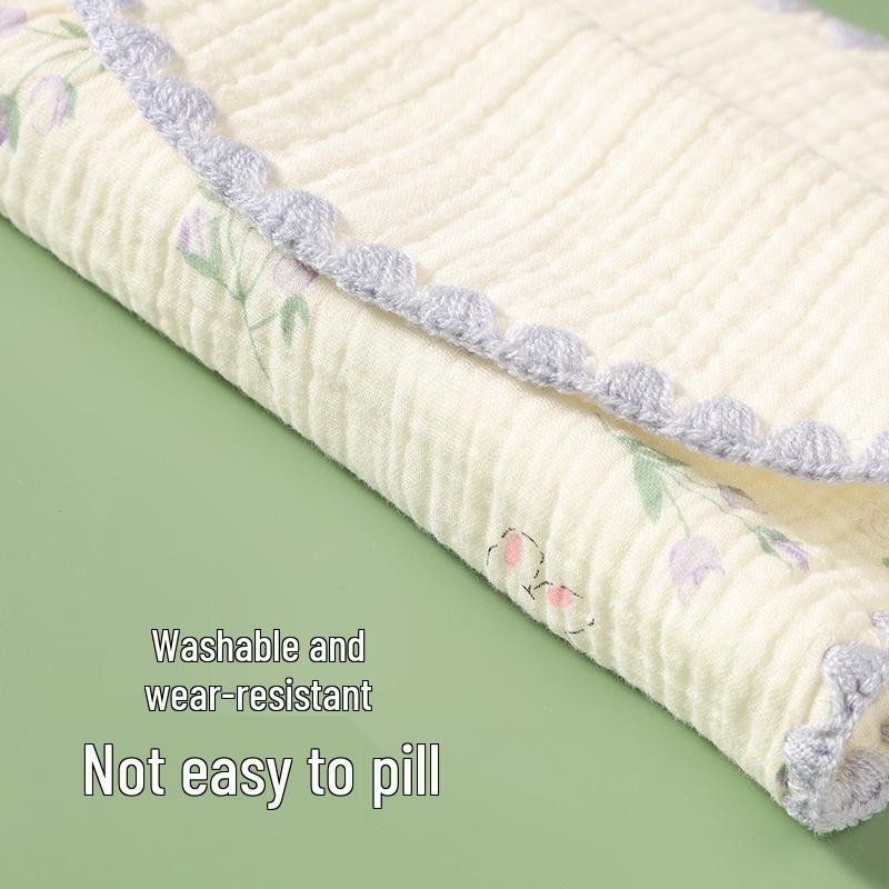 Baby Cloud Breathable Cotton Pillow - Infant Anti-Spit Design, 0-6 Months