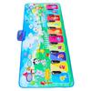 10 Tasten Musikmatte Tragbare Baby Tier Muster Fuß Musik Klavier Matte Spiel Tanzmatte Musik