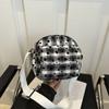 Mode Karomuster Kleine Tasche für Damen Koreanische Version Mini Vielseitige Schulter-Umhängetasche für Damen