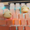 3D Mechanical Keyboards Creative Cartoon Rabbit Shaped Gamer Keyboards Keycaps for Office Decompression
