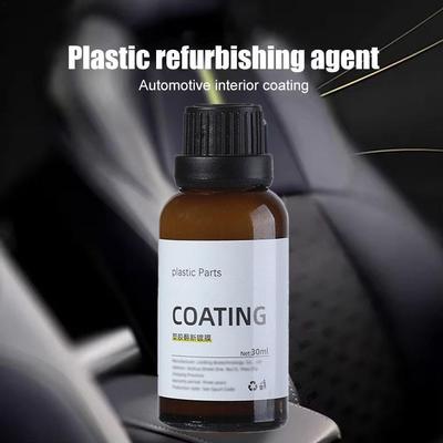Agente di rivestimento rigenerato per plastica per auto, ricostruzione di parti, riparazione di graffi, console, pannello degli strumenti, cura, lucidatura, detergente