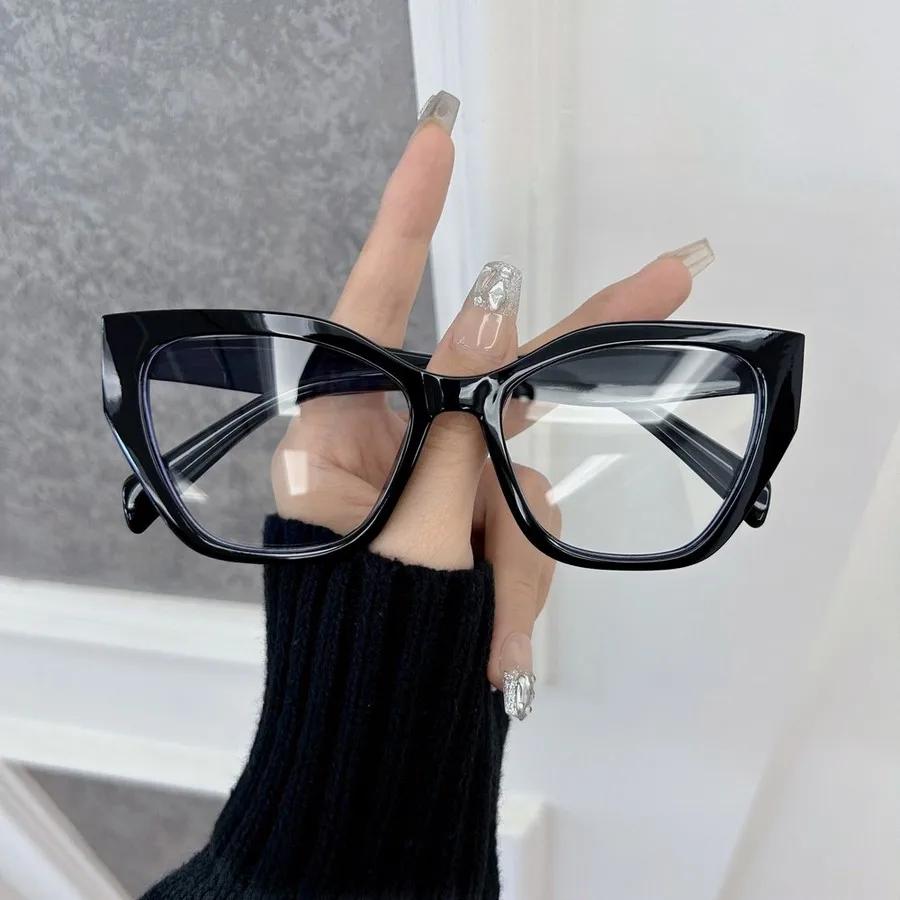 

Модные Стильные Оправы для Очков Кошачий Глаз Женские Мужские Прозрачные Прозрачные Брендовые Дизайнерские Оптические Милые Оправы