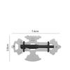 Stainless Steel Carabiner Keychain Multi Tool Bottle Opener Card for Outdoor Use Hiking Camping EDC Tool