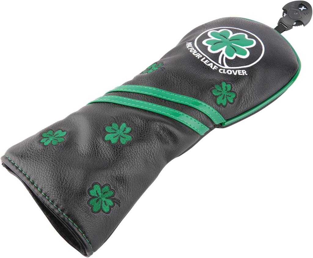 Golf Headcover for and 460cc Golf Fairway and Clover Pattern with Conversion Single Item Drivers, 440cc, Clubs, Woods, Woods, Utilities, UTs, Tags,