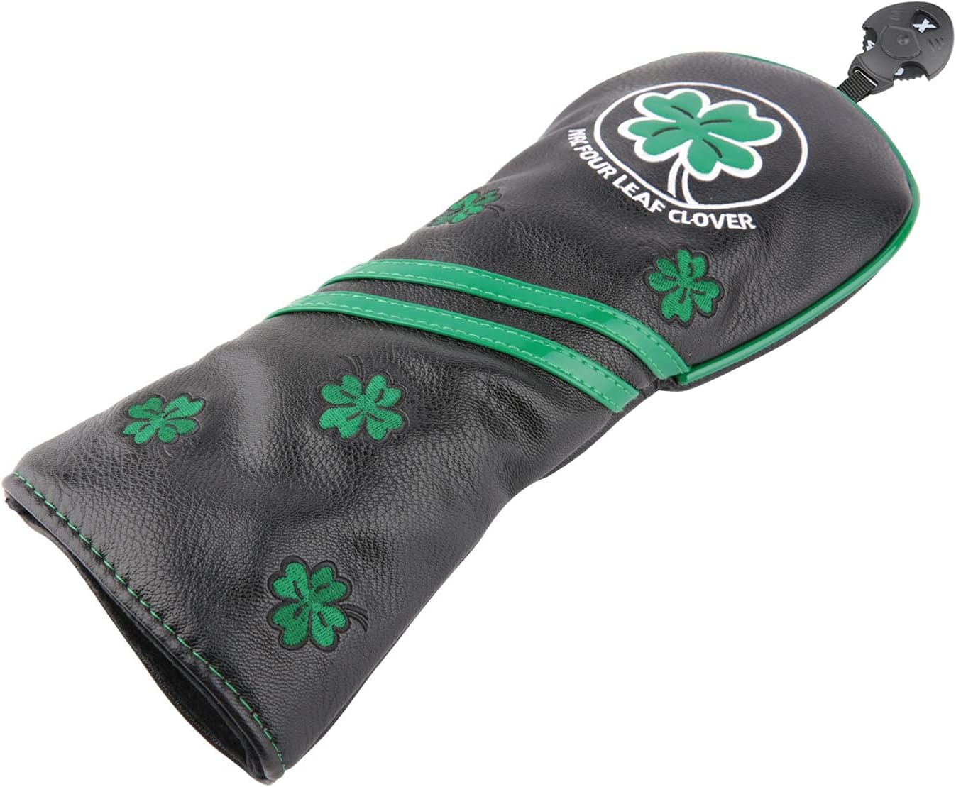 

Golf Headcover for and 460cc Golf Fairway and Clover Pattern with Conversion Single Item Drivers, 440cc, Clubs, Woods, Woods, Utilities, UTs, Tags, чёрный
