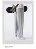 Men's Ice Silk Wide Leg Summer Pants - Loose, Draping, Micro Flare with Stretch for Casual Wear