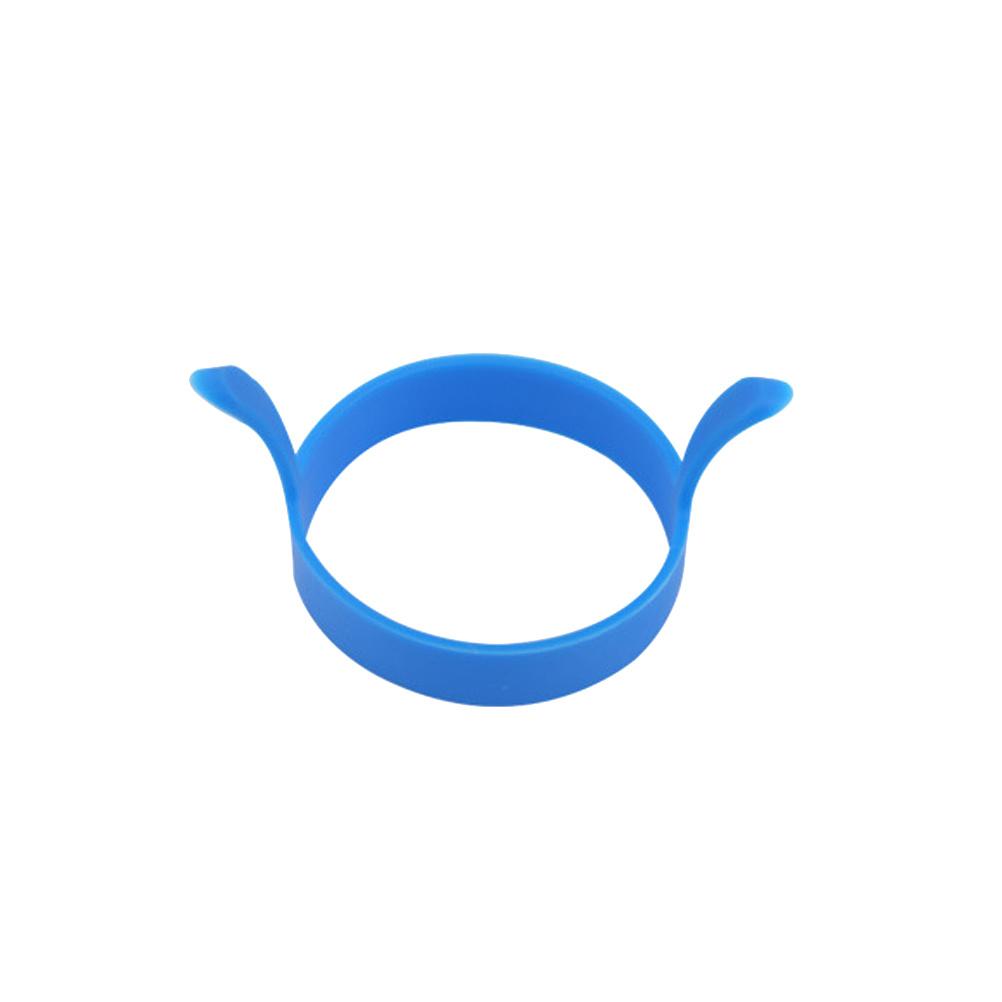 Silicone Egg Ring Mold Heat Resistant Nonstick Cooking Tool for Perfect Fried Eggs Pancakes Orange Silicone Egg Ring