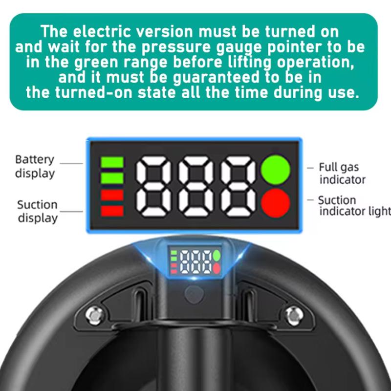 Electric vacuum suction cup.Heavy duty vacuum sucker bearing 200KG.Elevator granite tile glass manual lift power