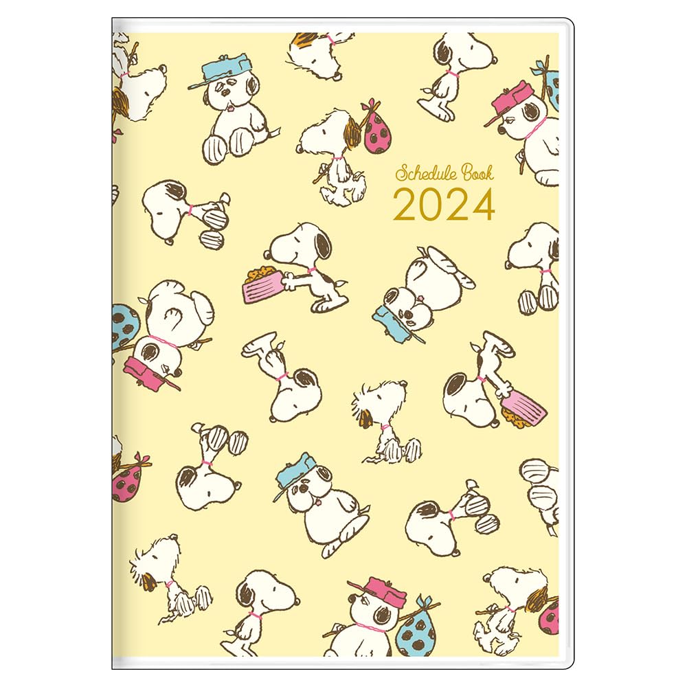 

Канцелярия Sunstar Snoopy 2024 S2957027 Планировщик, Ежемесячный, B6, Флаер,