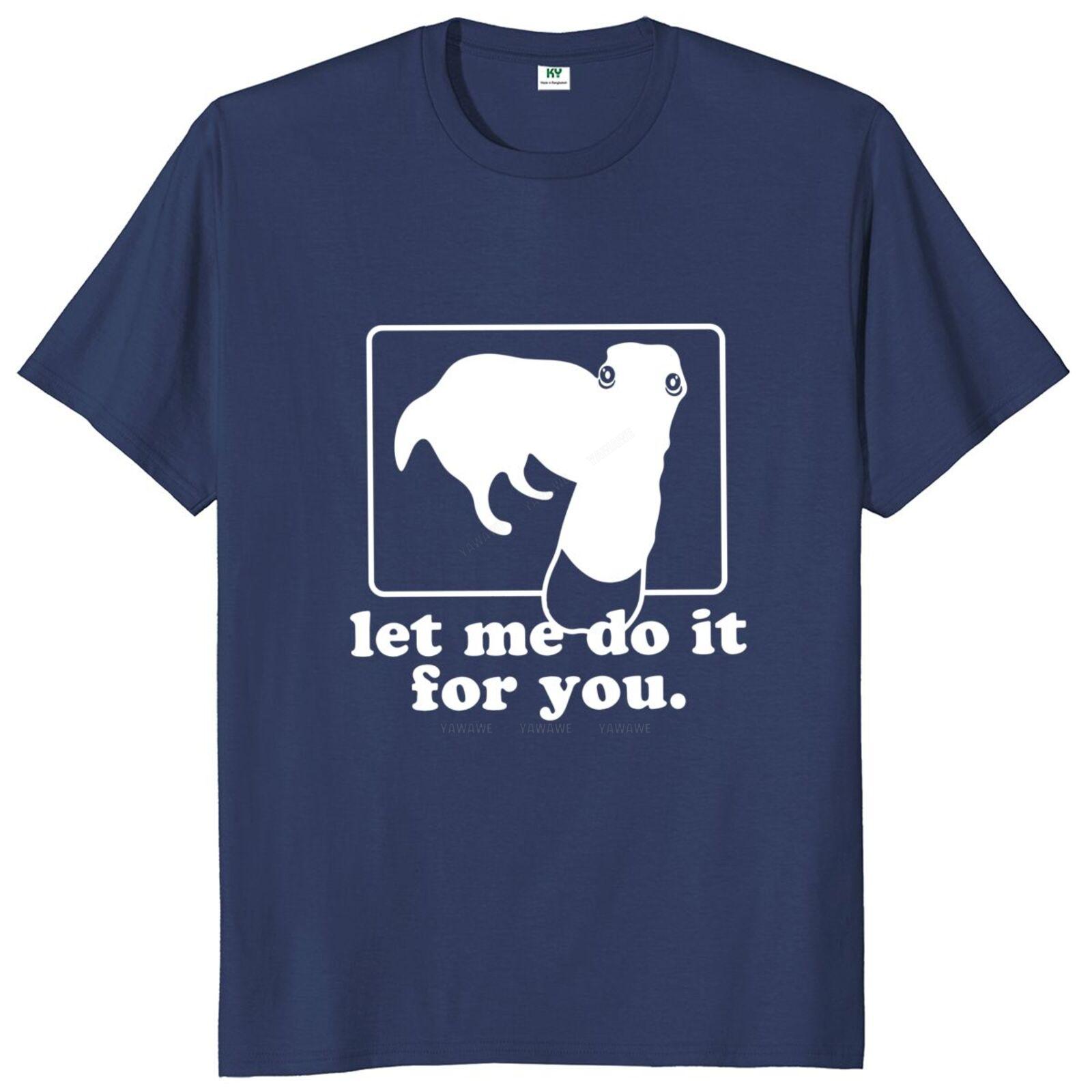 

Mens teeshirt Borzoi Dog Let Me Do It For You T Shirt Funny Meme Trend Tee Tops Cotton Unisex Oversized Casual Tshirts S