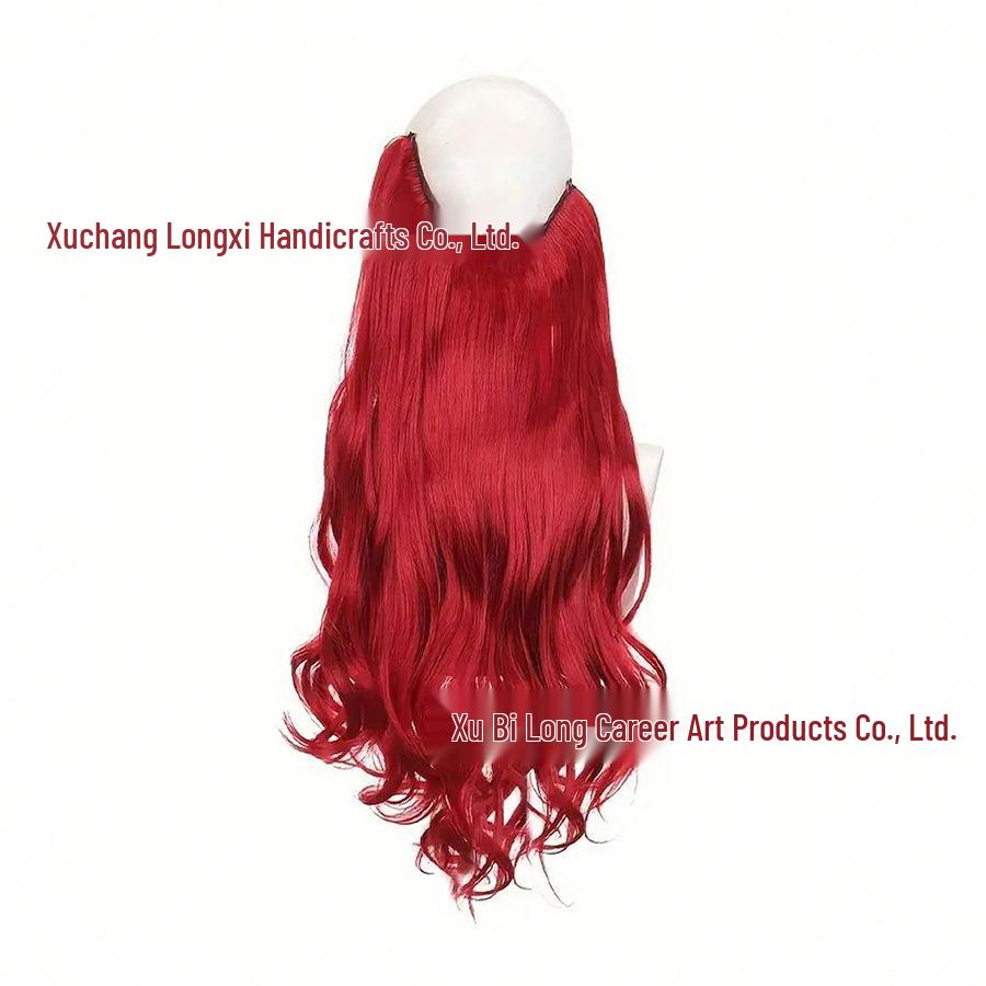 Curly Mermaid Hair Extensions: Long, Big Wave, Water Waves