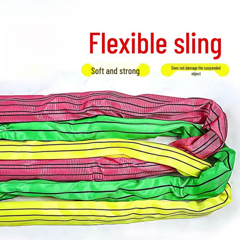 Industrial Flexible Double Buckle Lifting Sling