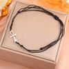 Vintage Pendant Charm Bracelet Amulet Talisman Ankh Cross Women Stainless Steel Egypt Egyptian Key Life Religious Jewelry Gift