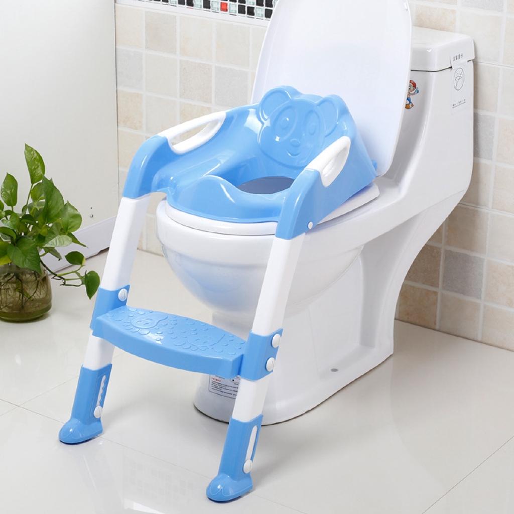 Portable Folding Baby Potty Infant Kids Child Toilet Training Seat Adjustable Ladder Urinal Potty Training Seats for Children