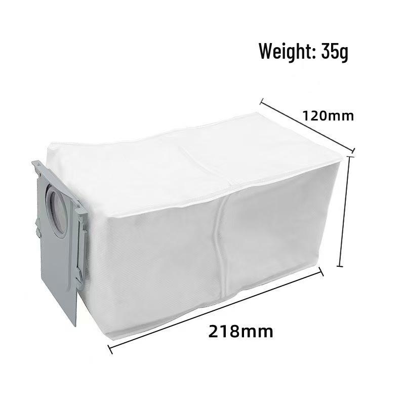 Roborock Q Revo P10 Compatible Consumables: Main Brush, Side Brush, Dust Bag, Mop, Filter.