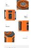 Portable High-Speed Waist-Hanging Fan with Digital Display for Outdoor and Camping
