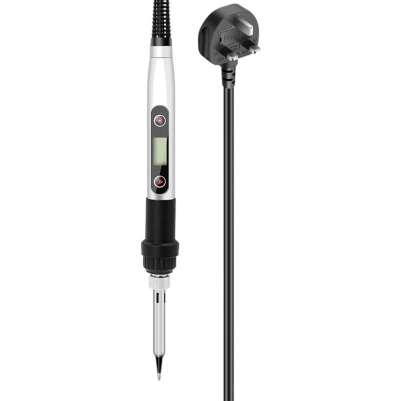 Adjustable Temperature Soldering Iron Digital Display 80W Accuracy Tool Rapid Heating For DIY And Professional Use