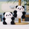 Panda Plush Keychain With Smiling Design For Kids And Adults