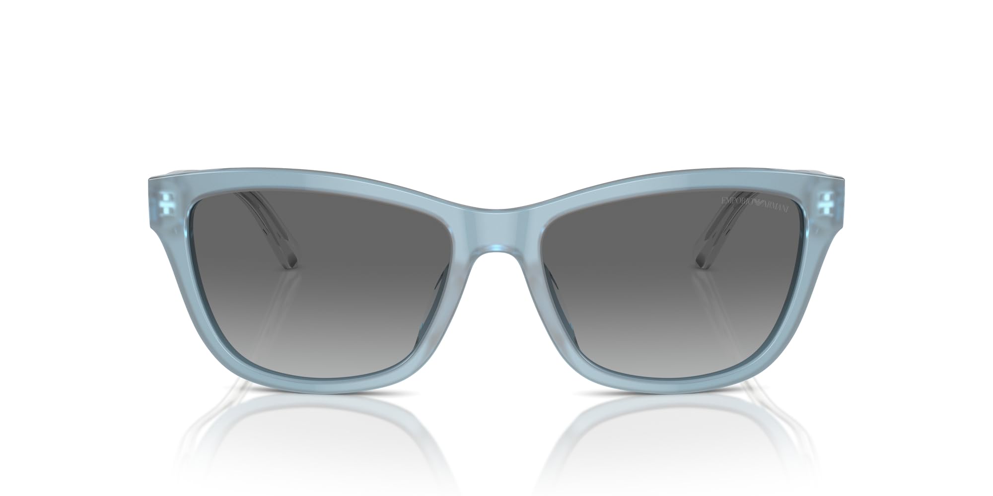 

Emporio Armani Women s Shiny Opaline Azure Sunglasses EA4227U, Size 56