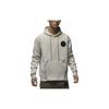 Jordan Paris Saint Germain Logo Fleece Lined Pullover Hooded Casual Sweatshirt Men's Light Bone (Unisex) Sweatshirts DZ2924 072