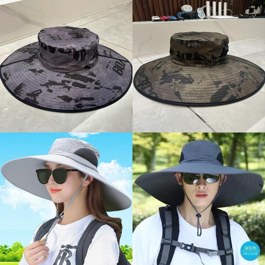 Fishing Hat Uv Protection Fast Dry With Large Brim For Outdoor Activities