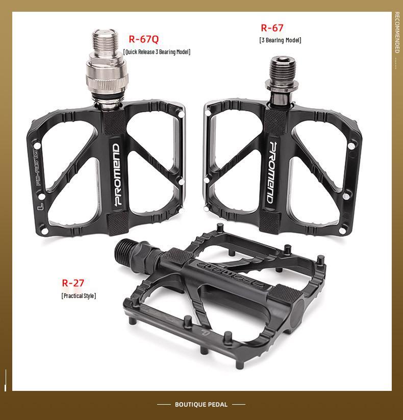 R27 Quick Release Aluminum Alloy Folding Bike Pedals