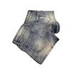 Women's Low Waist Punk Rock Denim Shorts: Retro Slim Hip-Hugging Hot Pants