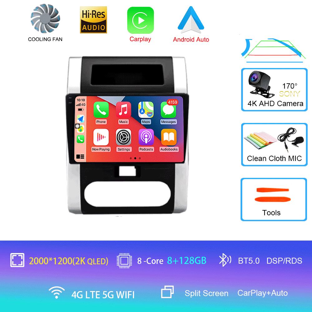Android 14 for Nissan X-Trail X Trail XTrail 2 T31 2007-2015 4G Car Multimedia GPS Voice Wireless CarPlay Autoradio Navigation