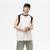Men's Sleeveless Round-Neck T-Shirt Men's Casual Loose-Fit Tank Top Men's Top