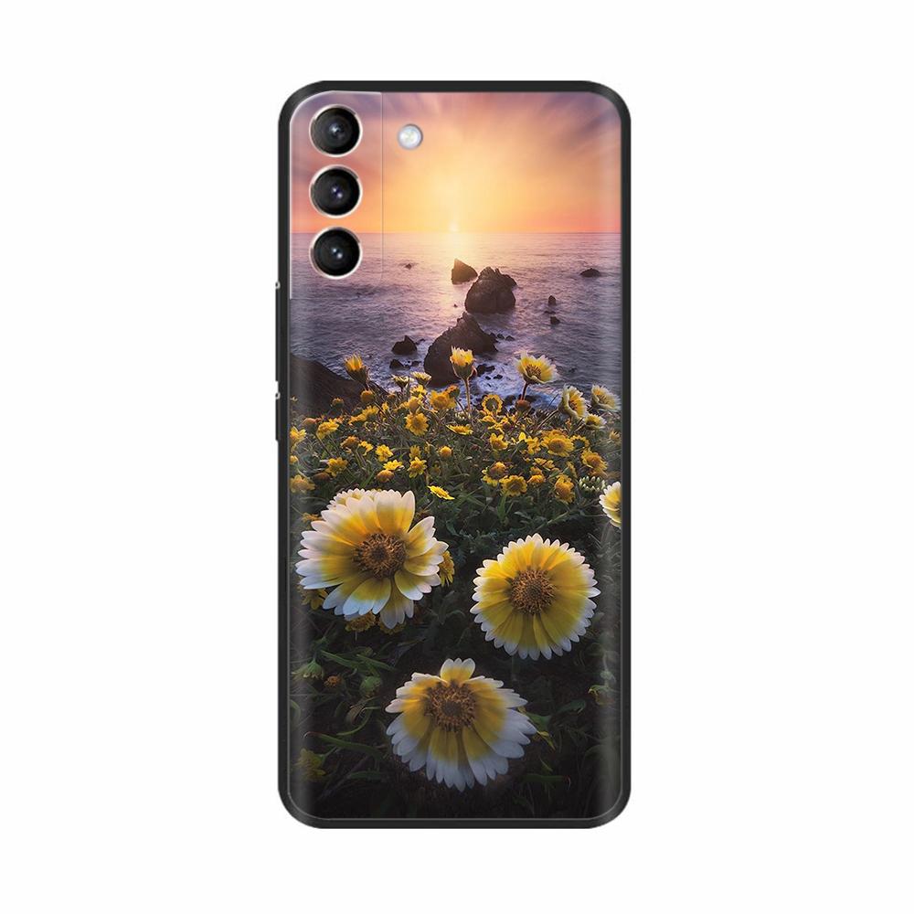 Shockproof Cover For Samsung Galaxy S21 S20 S23 S24 S25 FE Animals Painted Shell Bumper Cases Soft Silicone Back Cover Fundas