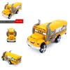 Mașinuță de Jucărie Galben Vibrant Miss Fritter Diecast Pentru Copii Ideală Pentru Cadouri de Sărbători