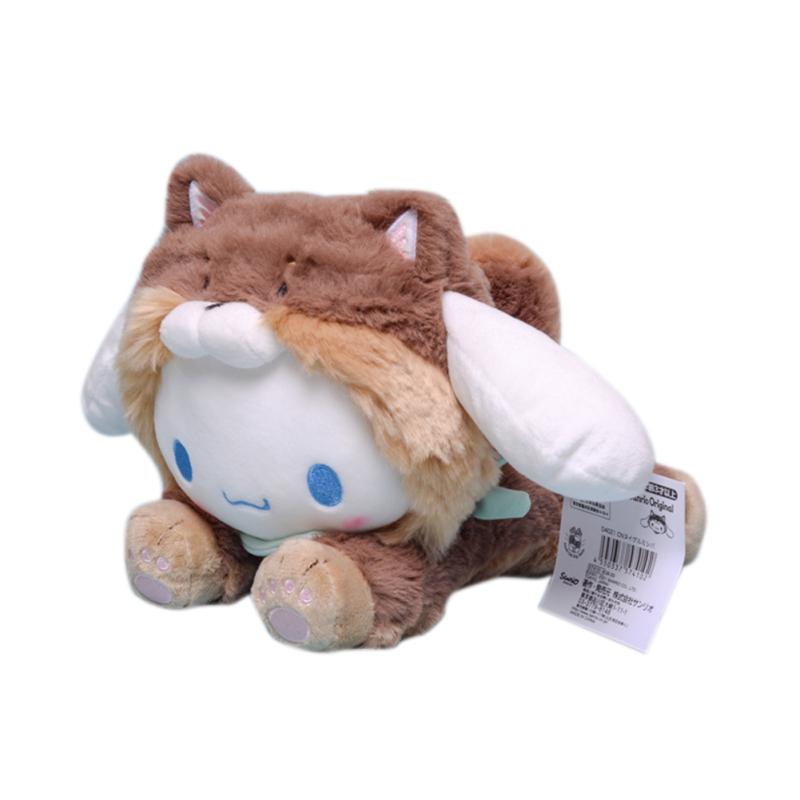 Søt tegneserie plysjdukke Kuromi My Melody Cinnamoroll tegneserie utstoppede plysjleker