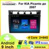 For KIA Picanto 2007 Navigation GPS Android Car Radio  Multimedia Player Stereo wifi+4G Carplay Auto Video