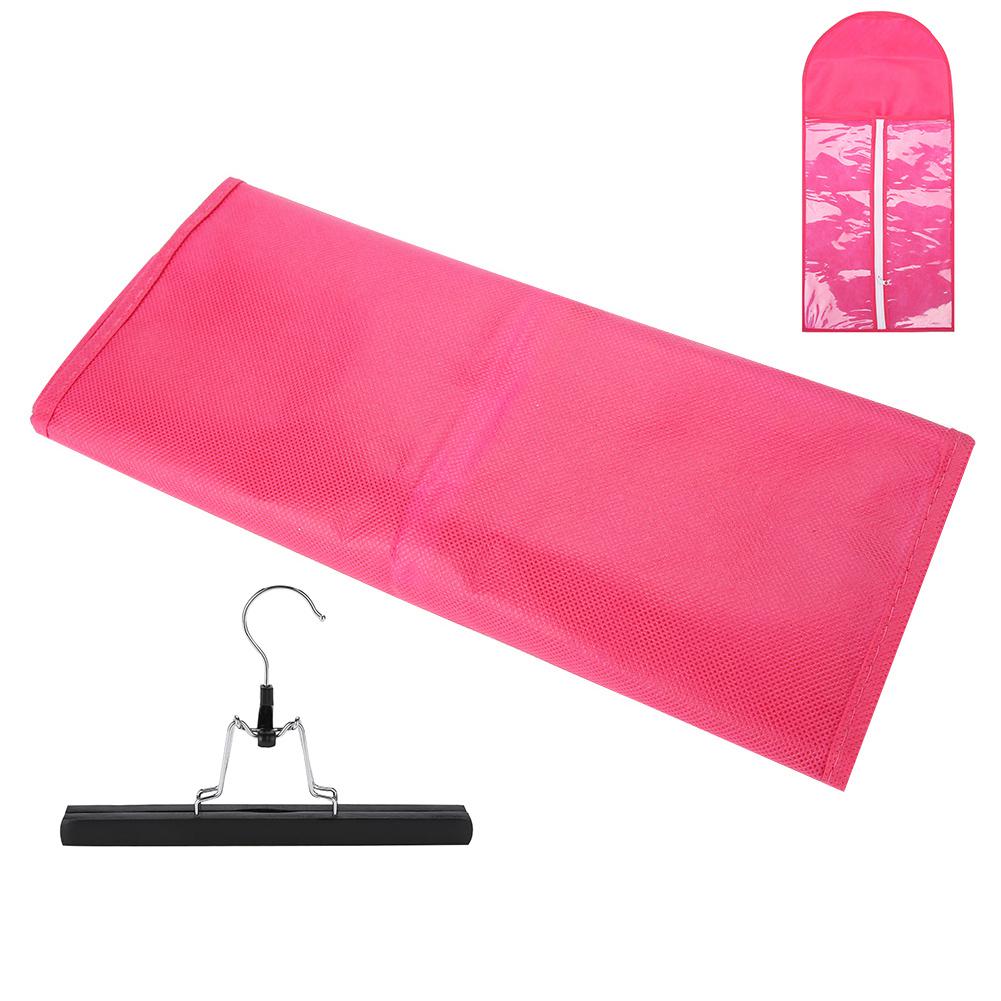 Hair Extensions Carrier Wig Organization Storage Case Clothes Isolation Bag with Hanger