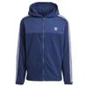 Adidas Originals Adicolor 3 Stripes Teddy Fleece Full Zip Sweatshirt