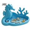 Coastal Style Home Decor Seahorse Coral Jewelry Tray, 3D Printed Ocean Themed Ring Earring Desktop Storage Tray Holder, Decorative Trinket Dish