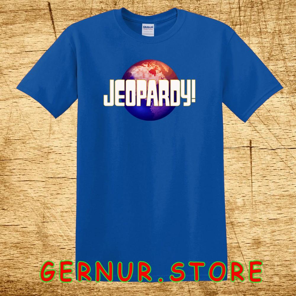 Jeopardy Game Show Blue Size S to 5XL