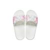 Crocs Lightweight Tie-Dye Print Slide Sandals Unisex Sandals White 207411-94S