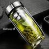 BST Double-Wall Borosilicate Glass Tea Infuser Bottle