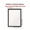 Self-Adhesive Magnetic Diamond Painting Frame for Canvas Diamond Artcraft Easy to Use