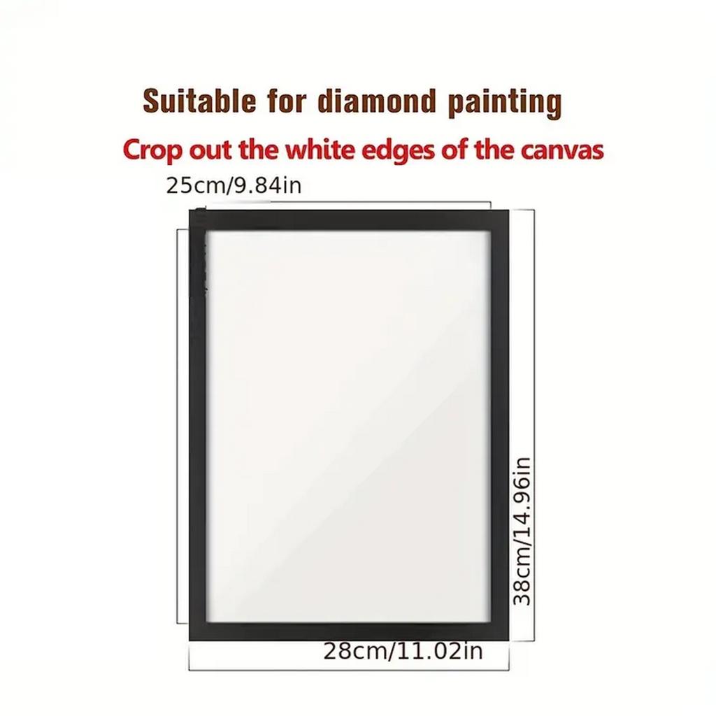 Self-Adhesive Magnetic Diamond Painting Frame for Canvas Diamond Artcraft Easy to Use