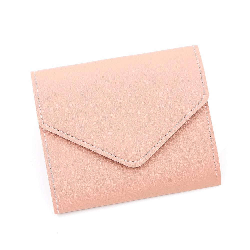 Women's Large Capacity Trifold Wallet & Coin Purse - Korean Fresh & Ladylike Style with Card Holder