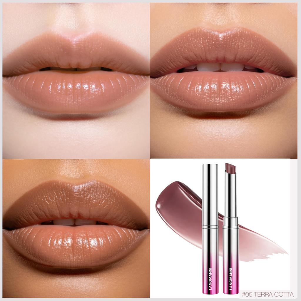 1pc Six Staining Honey Lipstick Nourishing Lip Balm Moisturizing Tinted Lips Plumping Smooth Natural Lip Care Makeup