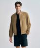 Sergio Tacchini U Light Stretch Varsity Jacket (D.Beige)