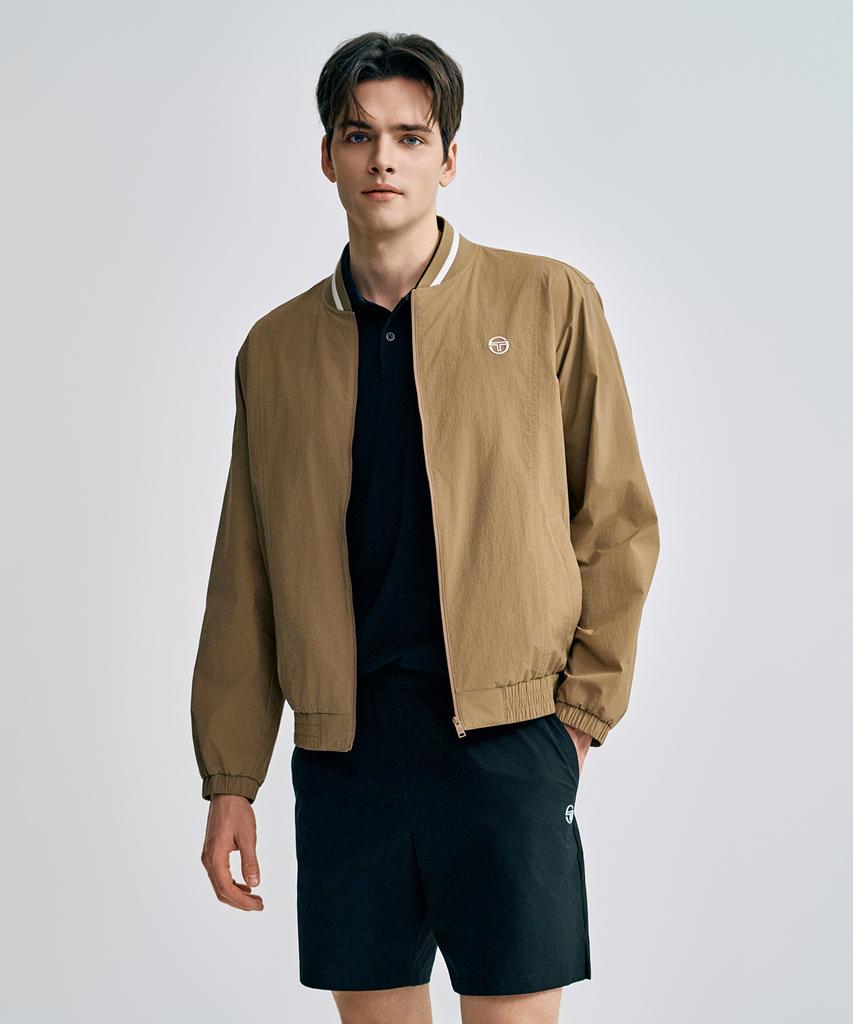 Sergio Tacchini U Light Stretch Varsity Jacket (D.Beige)