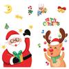2024 Christmas Sticker New Year Art Decal Home Decor Window Stickers  Party