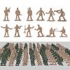 360Pcs 1:72 Scale Soldier Model Army Men Toy Soldiers Battle Scene Playset War Games Toys for Children