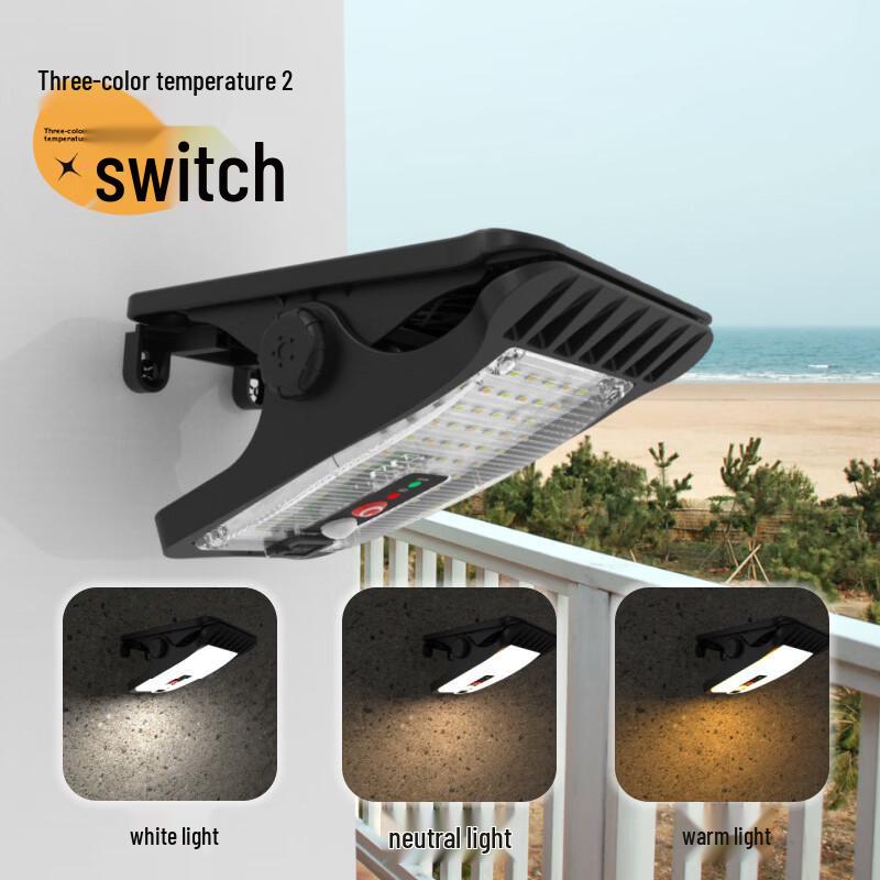 Outdoor Solar Clip Light