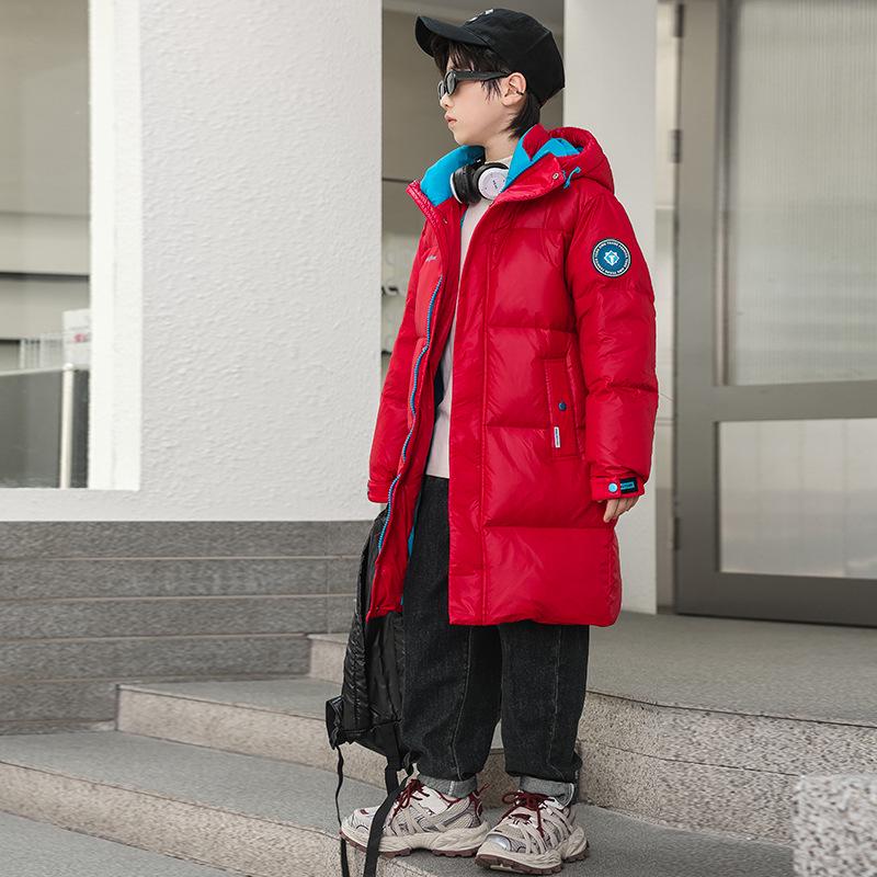 2025 Boys' Winter Down Cotton Padded Jacket - Medium To Large Children